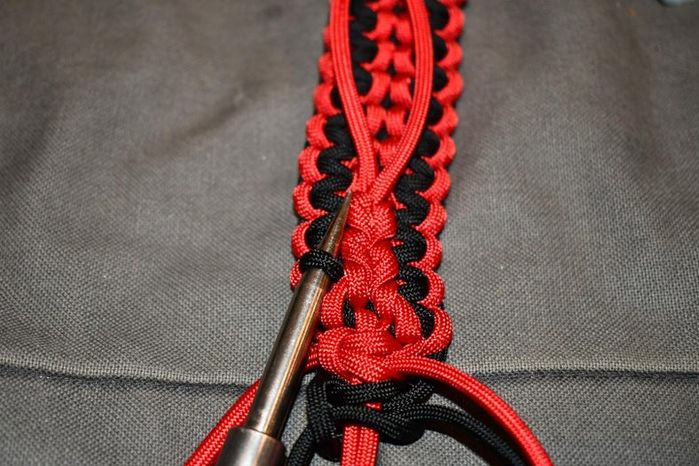DIY手工伞绳腰带制作教程-第35张图片-趣作屋