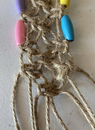 手工制作黄麻流苏时尚腰带教程-第26张图片-趣作屋