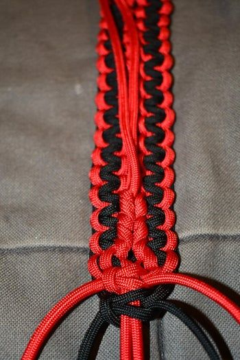DIY手工伞绳腰带制作教程-第34张图片-趣作屋