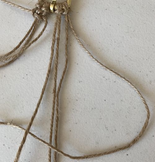 手工制作黄麻流苏时尚腰带教程-第15张图片-趣作屋