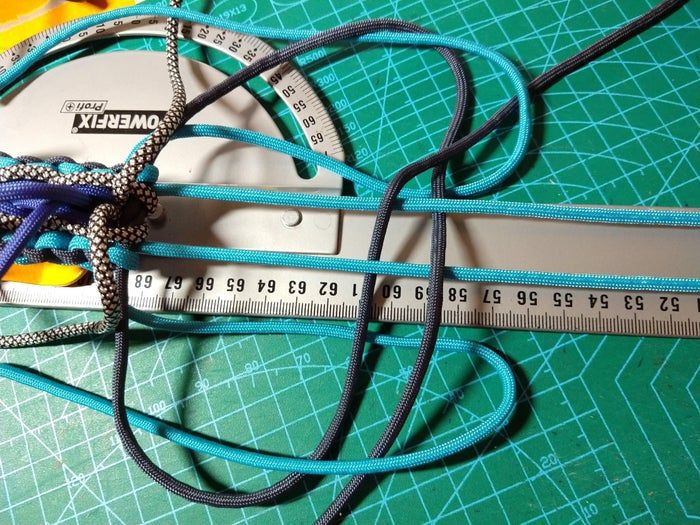 DIY手工伞绳皮革腰带制作教程-第13张图片-趣作屋