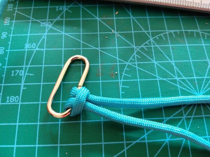 DIY手工伞绳皮革腰带制作教程-第8张图片-趣作屋