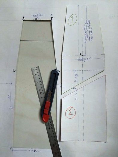 利用旧牛仔裤制作时尚A字裙教程-第6张图片-趣作屋