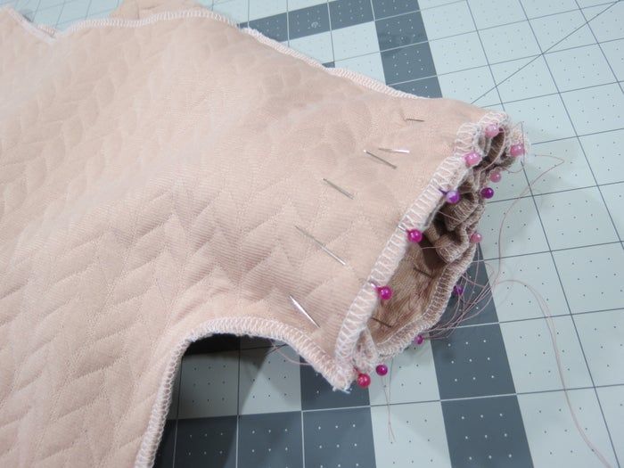 六岁女童泡泡袖毛衣与裙子DIY教程-第20张图片-趣作屋