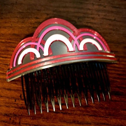 DIY装饰艺术风格发梳制作教程-第20张图片-趣作屋