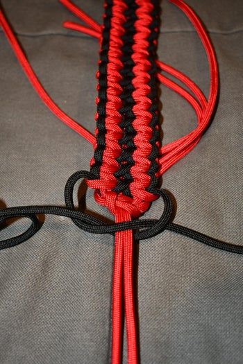 DIY手工伞绳腰带制作教程-第25张图片-趣作屋