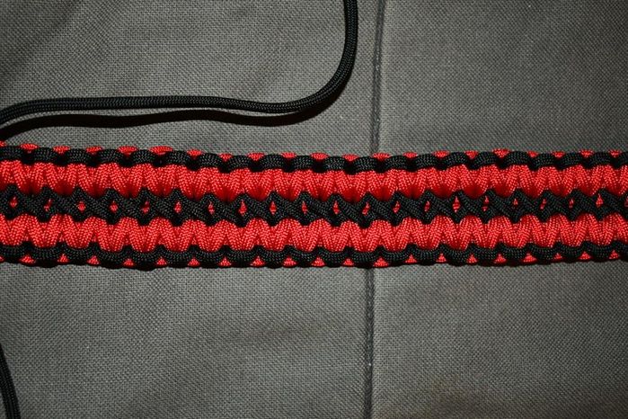 DIY手工伞绳腰带制作教程-第20张图片-趣作屋