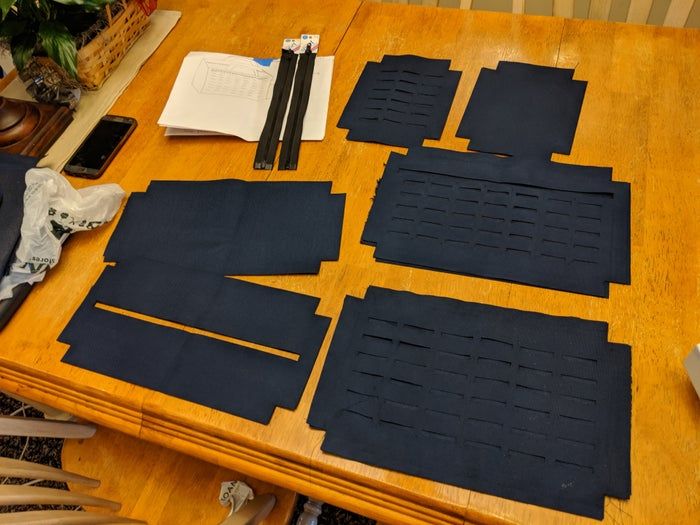 手工制作多功能战术包教程-第4张图片-趣作屋