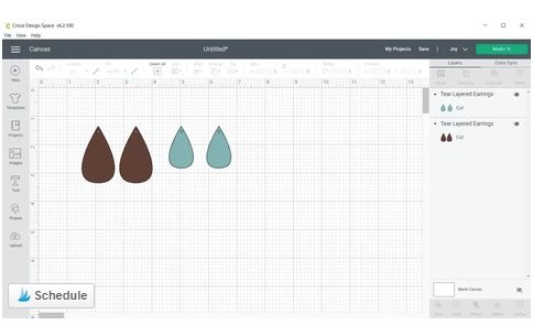 Cricut Joy制作仿皮耳环教程-第2张图片-趣作屋