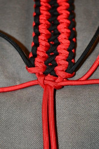 DIY手工伞绳腰带制作教程-第24张图片-趣作屋