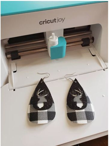 Cricut Joy制作仿皮耳环教程-第1张图片-趣作屋