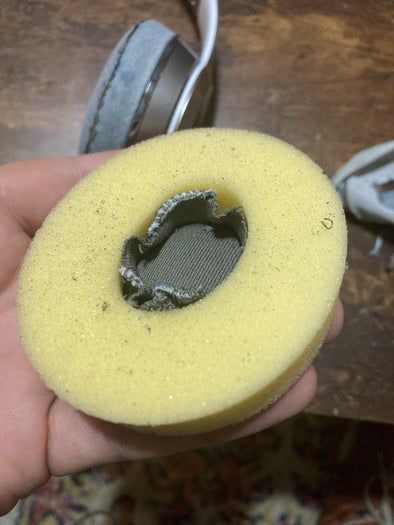 手工钩织耳机耳罩翻新教程，低成本修复老耳机-第12张图片-趣作屋