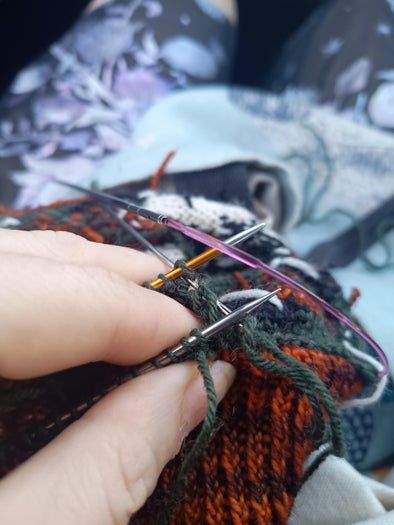 手工编织埃舍尔风格蝙蝠围巾教程-第15张图片-趣作屋 手工编织埃舍尔风格蝙蝠围巾教程-第15张图片-趣作屋