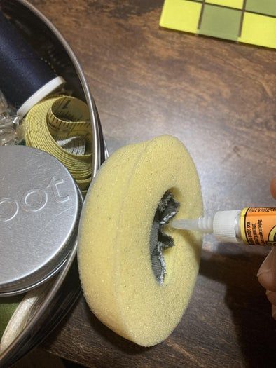 手工钩织耳机耳罩翻新教程，低成本修复老耳机-第13张图片-趣作屋