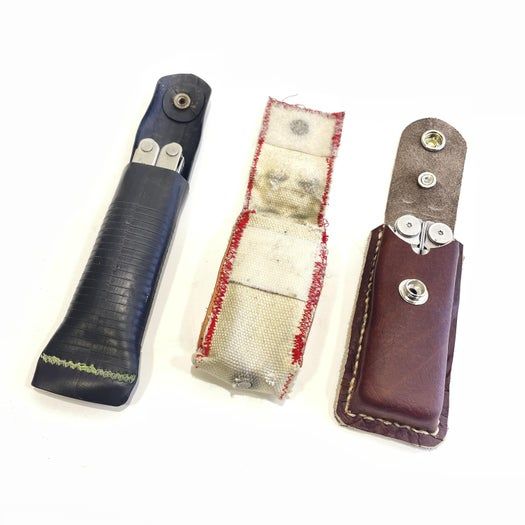 用旧材料手工制作专属工具皮套教程-第5张图片-趣作屋