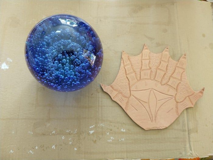 创意手工DIY：外星人手造型皮革托盘制作教程-第26张图片-趣作屋