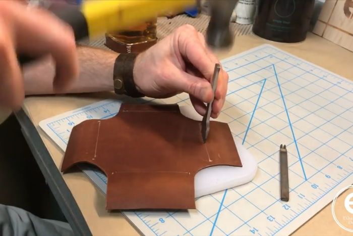 手工制作极简风皮革黄铜桌面钟教程-第16张图片-趣作屋