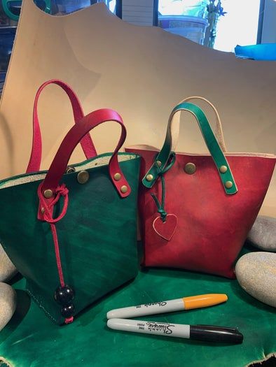 新手也能做！婴儿托特包手工皮具教程-第25张图片-趣作屋