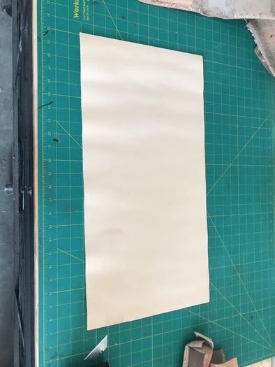 手工打造个性皮革工具包教程，附模板制作与染色技巧-第5张图片-趣作屋