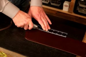新手必看！翻盖小包手工皮具制作教程-第8张图片-趣作屋