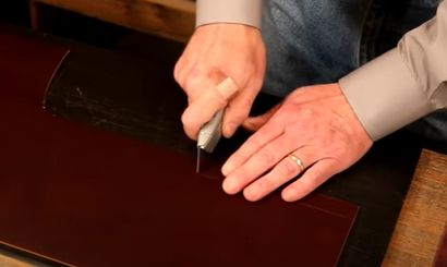 新手必看！翻盖小包手工皮具制作教程-第11张图片-趣作屋