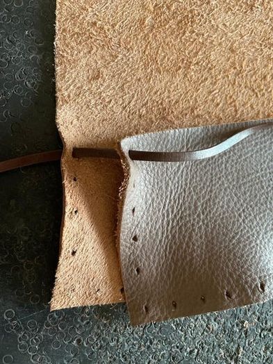 超简单手工皮革笔记本制作教程，环保又个性！-第12张图片-趣作屋