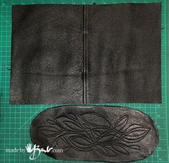 零成本旧皮衣改造环保水桶包教程-第4张图片-趣作屋