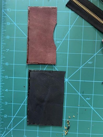 零基础也能做！用废皮革边角料手工制作小钱包教程-第12张图片-趣作屋
