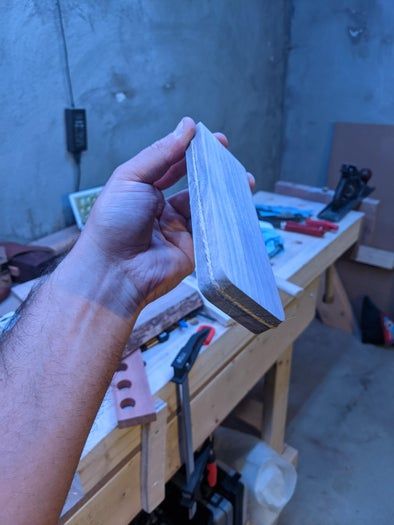 用木头和皮革手工制作个性小包的详细教程-第11张图片-趣作屋