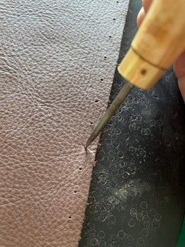 超简单手工皮革笔记本制作教程，环保又个性！-第10张图片-趣作屋