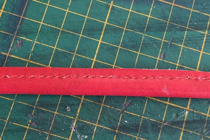 用皮革边角料DIY可调节手链教程-第12张图片-趣作屋