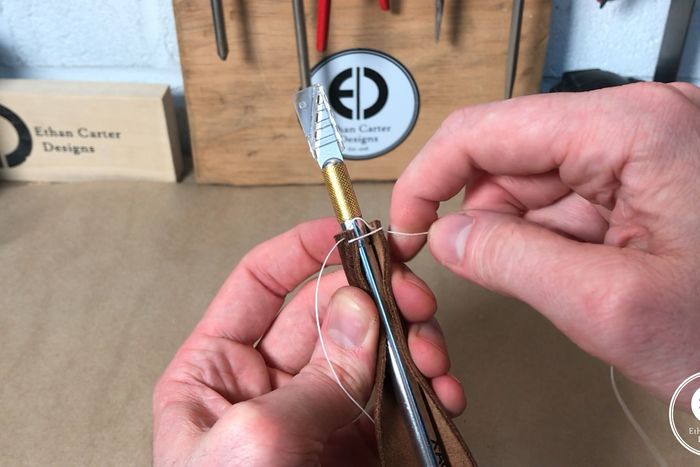 手工皮具缝法教程：3种超实用针法详解-第12张图片-趣作屋
