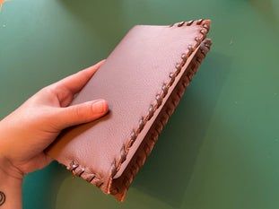 超简单手工皮革笔记本制作教程，环保又个性！-第18张图片-趣作屋