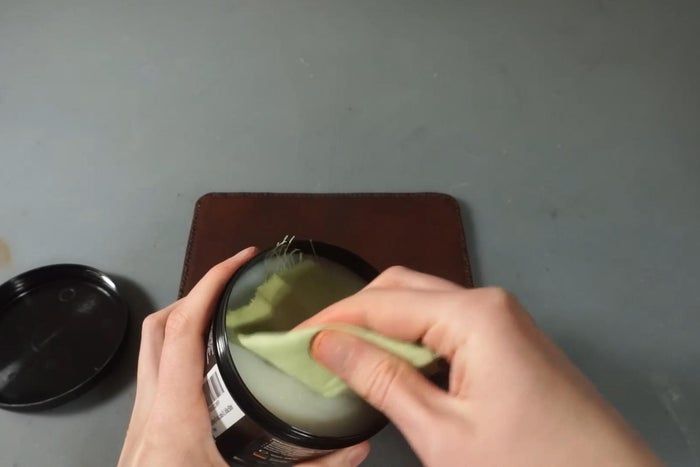 手工制作高级感皮革鼠标垫教程-第25张图片-趣作屋