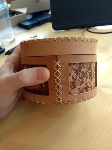 手工制作骰子收纳盒教程｜低成本打造个性皮具-第5张图片-趣作屋