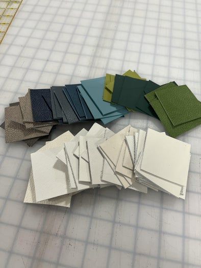 用皮革边角料手工制作拼布包教程-第3张图片-趣作屋