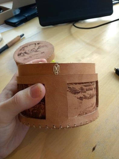 手工制作骰子收纳盒教程｜低成本打造个性皮具-第7张图片-趣作屋