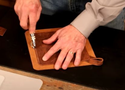 新手也能学会的皮具隔热垫手工制作教程-第17张图片-趣作屋