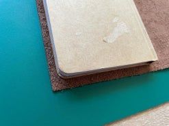 超简单手工皮革笔记本制作教程，环保又个性！-第5张图片-趣作屋