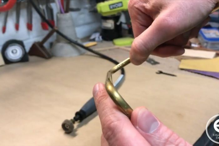 手工制作极简风皮革黄铜桌面钟教程-第5张图片-趣作屋