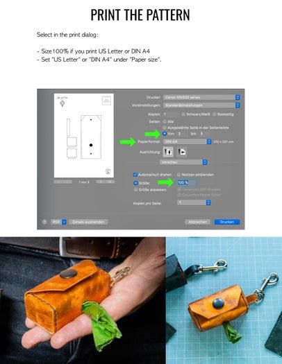 手工制作狗狗便便袋皮革收纳盒教程-第7张图片-趣作屋