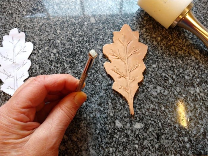 手工制作橡树叶造型发夹教程，零成本打造个性配饰-第12张图片-趣作屋
