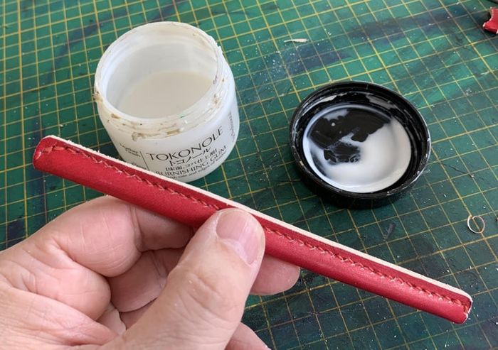 用皮革边角料DIY可调节手链教程-第14张图片-趣作屋