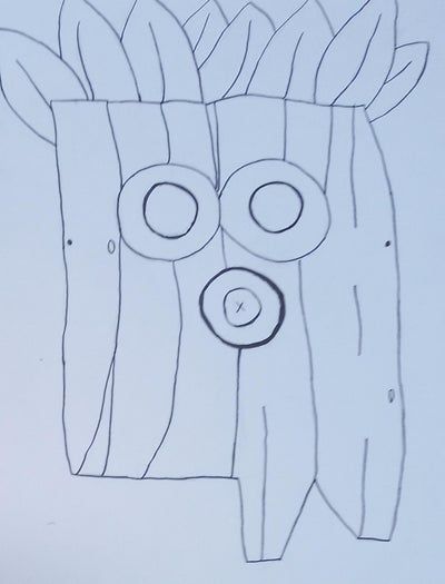 超简单万圣节面具DIY教程，还能发射小飞镖！-第4张图片-趣作屋