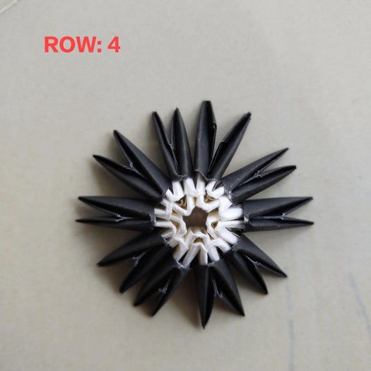 超详细折纸手工教程：零成本制作水果和碗的模块化创意折纸-第58张图片-趣作屋