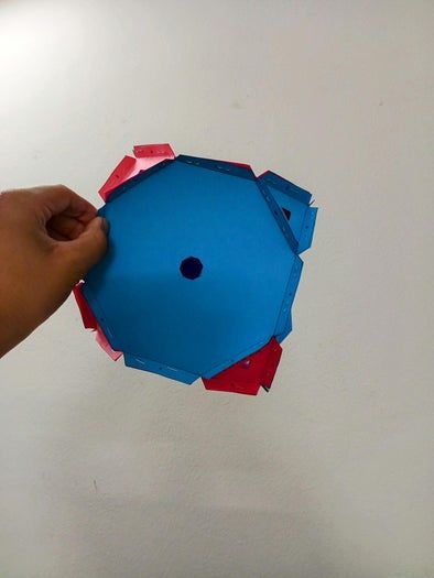 手工制作阿基米德灯笼,截断立方体几何灯DIY教程-第8张图片-趣作屋 手工制作阿基米德灯笼,截断立方体几何灯DIY教程-第8张图片-趣作屋