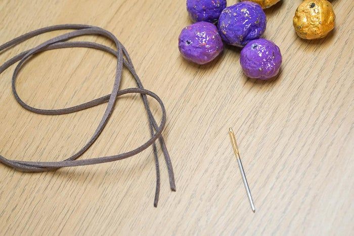 零成本废纸变手工珠子教程，轻松DIY个性项链-第30张图片-趣作屋