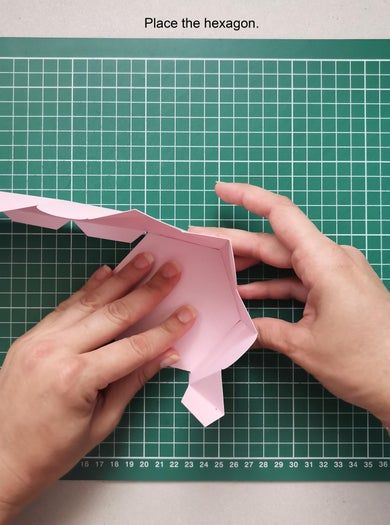超简单六边形手工礼盒制作教程，附模板和详细步骤-第12张图片-趣作屋