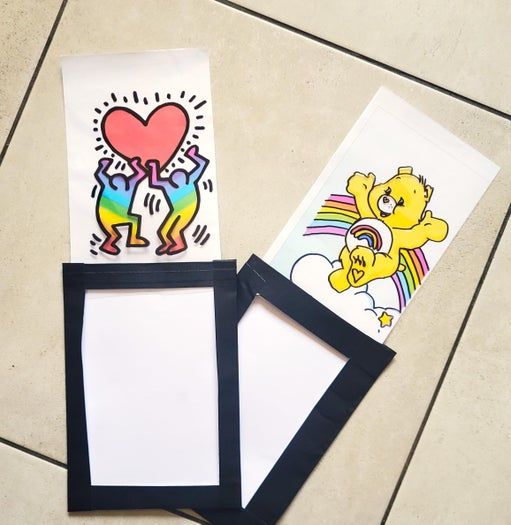 亲子手工魔术道具制作教程：让黑白画变彩色的魔法小技巧-第3张图片-趣作屋