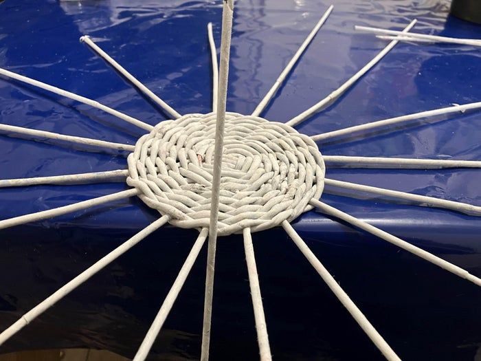 用旧报纸做手工编织篮子教程，简单易学环保又实用-第32张图片-趣作屋